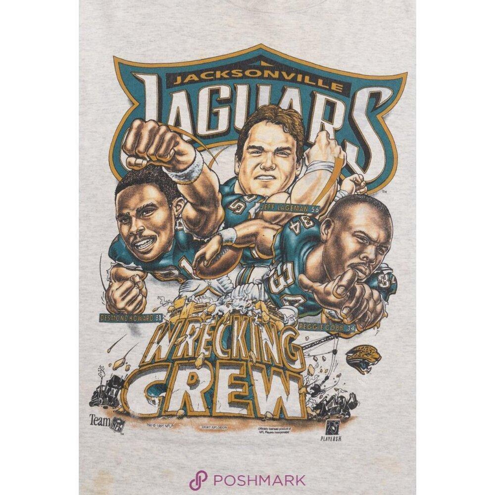 1995 Jacksonville Jaguars Wrecking Crew Nfl Shirt